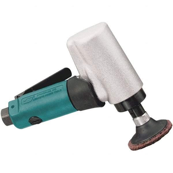 Dynabrade - 2" Max Disc, 15,000 RPM, Pneumatic Handheld Disc Sander - 26 CFM, 1/4 NPT Inlet, 0.5 hp, 90 psi - A1 Tooling