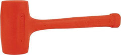 Stanley - 42 oz Head 2-15/32" Face Diam Soft Face Urethane Dead Blow Hammer - 14-3/8" OAL, Composite Handle - A1 Tooling