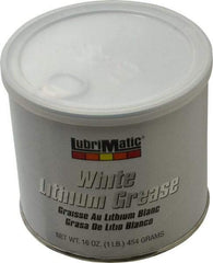 LubriMatic - 16 oz Can Lithium General Purpose Grease - White, 290°F Max Temp, NLGIG 2, - A1 Tooling