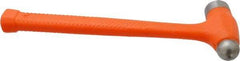 Stanley - 1-1/2 Lb Head Steel Ball Pein Dead Blow Hammer - Steel Handle, 1-1/2" Face Diam, 12-7/8" OAL, Urethane Covered - A1 Tooling