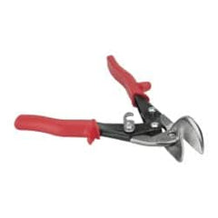 Wiss - 1-1/4" Length of Cut, Left Pattern Offset Aviation Snip - 9-1/4" OAL, Nonslip Textured Grip Handle, 18 AWG Steel Capacity - A1 Tooling