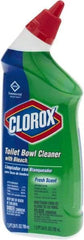 Clorox - 24 oz Bottle Gel Toilet Bowl Cleaner - Bleach Scent, Disinfectant, Nonacidic, Toilet Bowl - A1 Tooling