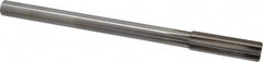 Alvord Polk - 43/64" High Speed Steel 8 Flute Chucking Reamer - Straight Flute, 9/16" Straight Shank, 2-1/4" Flute Length, 9" OAL - A1 Tooling