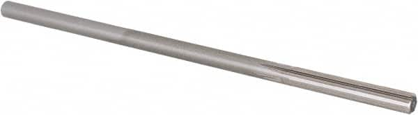 Alvord Polk - Letter C High Speed Steel 6 Flute Chucking Reamer - Straight Flute, 0.2329" Straight Shank, 1-1/2" Flute Length, 6" OAL - A1 Tooling