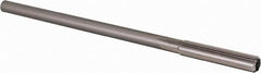 Chucking Reamer: 0.348″ Dia, 7″ OAL, 1-3/4″ Flute Length, Straight Shank, High Speed Steel 6 Flute, RH