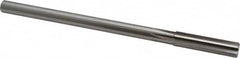 Alvord Polk - 1/2" High Speed Steel 6 Flute Chucking Reamer - Straight Flute, 0.4355" Straight Shank, 2" Flute Length, 8" OAL - A1 Tooling