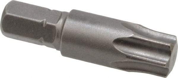 Apex - 1/4" Drive T45 Torx Screwdriver Bit - 1-1/4" OAL - A1 Tooling