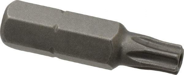 Apex - 1/4" Drive T25 Torx Screwdriver Bit - 1" OAL, Tamper Resistant Bit - A1 Tooling