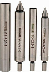 SPI - Double, Single End, Center and Edge Finder Set Mechanical - Includes 2 Double Ends, 2 Single Ends, 4 Pieces - A1 Tooling