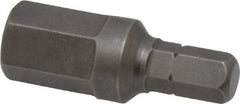 Apex - 10mm Hex Screwdriver Bit - 1/4" Drive, 1-1/4" OAL - A1 Tooling