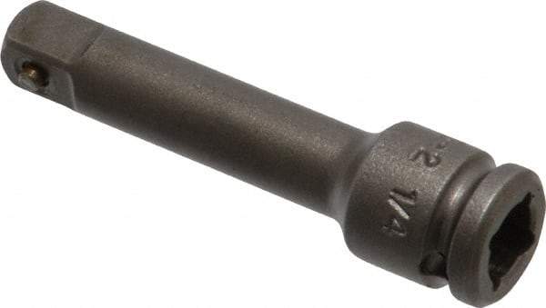 Apex - 1/4" Drive Standard Socket Extension - 2" OAL - A1 Tooling