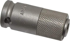 Apex - 3/8 Socket Drive to 1/4 Hex Female Quick-Release Square-Drive to Hex Bit Adapter - 1-3/4" OAL - A1 Tooling