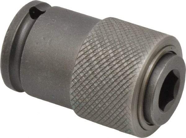 Apex - 3/8 Socket Drive to 7/16 Hex Female Quick-Release Square-Drive to Hex Bit Adapter - 2" OAL - A1 Tooling