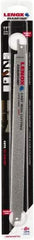 Lenox - 11" Long x 3/4" Thick, Reciprocating Saw Blade - Straight Profile, Continuous Edge - A1 Tooling