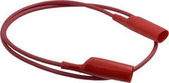 Pomona - Red Electrical Test Equipment Patch Cord - Use with Alligators Test Clips - A1 Tooling