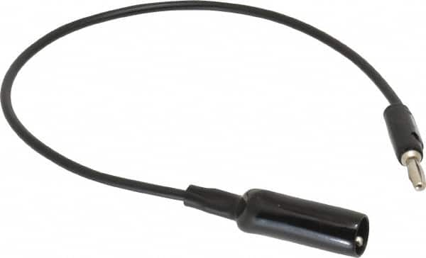 Pomona - Black Electrical Test Equipment Clip - Use with 0.300" Terminal, Banana Plugs - A1 Tooling