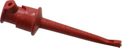 Pomona - Red Electrical Test Equipment Clip - Use with Minigrabbers - A1 Tooling