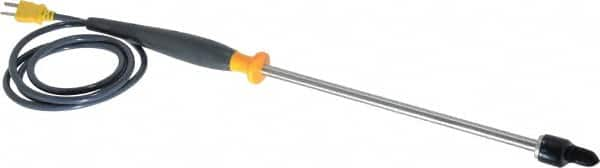 Fluke - -320 to 1112°F, K Ruggedized Surface, Thermocouple Probe - A1 Tooling