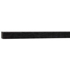 Made in USA - 4' x 5/8" x 5/8" Black Acetal Square Bar - A1 Tooling