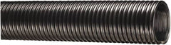 Kuriyama of America - 3" ID x 3.64" OD, 40 Max psi, Full In. Hg, Dry Material Handling & Transfer Hose - Polyurethane Liner, PVC Cover, -40 to 150°F, 4" Bend Radius, 50' Coil Length, Black - A1 Tooling