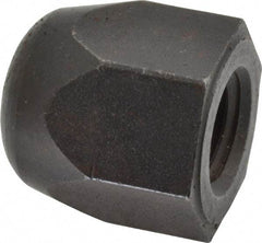 Morton Machine Works - 5/8-11" UNC, 1-1/16" Width Across Flats, Black Oxide Finish, Steel Acorn Nut - 1-3/16" Overall Height, TCMAI - A1 Tooling