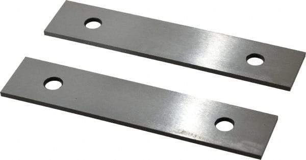 Value Collection - 6" Long x 1-1/4" High x 1/8" Thick, Tool Steel Parallel - 0.0002" Parallelism, Sold as Matched Pair - A1 Tooling