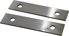 Value Collection - 6" Long x 1-3/8" High x 1/8" Thick, Tool Steel Parallel - 0.0002" Parallelism, Sold as Matched Pair - A1 Tooling