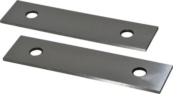 Value Collection - 6" Long x 1-1/2" High x 1/8" Thick, Tool Steel Parallel - 0.0002" Parallelism, Sold as Matched Pair - A1 Tooling