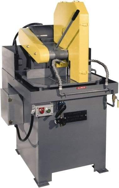 Kalamazoo - 20" Blade Diam, 1" Arbor Hole, Straight Chop & Cutoff Saw - 1,550 RPM, 20 hp, 220/440 Volts, 3 Phase - A1 Tooling