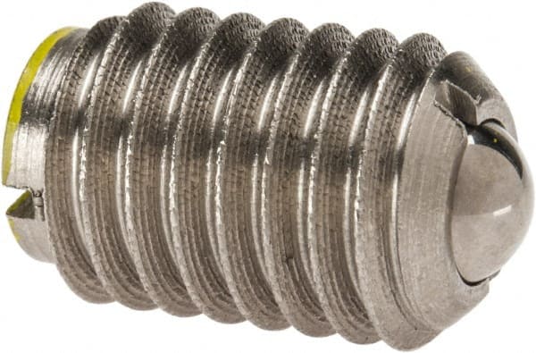 TE-CO - 1/2-13, 0.281" Ball Diam, 3/4" Body Length, 0.072" Max Ball Reach, Threaded Ball Plunger - A1 Tooling