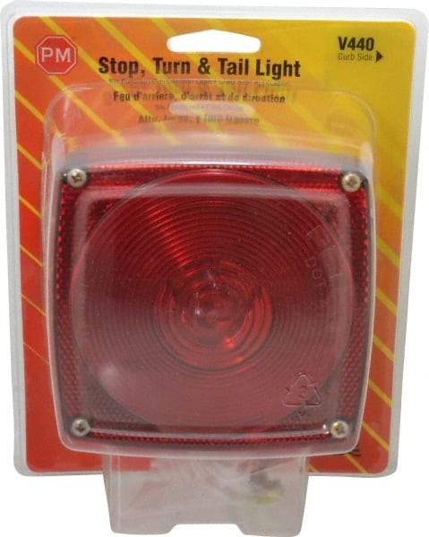 Peterson - 4-1/2" Long x 4-1/2" Wide Red Towing Lights - 12 Volt, Plastic - A1 Tooling