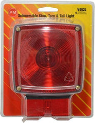 Peterson - 4-1/2" Long x 4-1/2" Wide Red Towing Lights - 12 Volt, Plastic - A1 Tooling