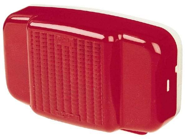 Peterson - 8-13/16" Long x 5-1/16" Wide Red Towing Lights - 12 Volt, Plastic - A1 Tooling