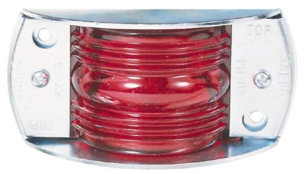 Peterson - 4-1/2" Long x 2-3/16" Wide, Amber Lens & Reflector - Steel, 12 Volt - A1 Tooling