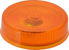 Peterson - 2-1/2" Diam, Amber Lens & Reflector - Plastic, 12 Volt - A1 Tooling