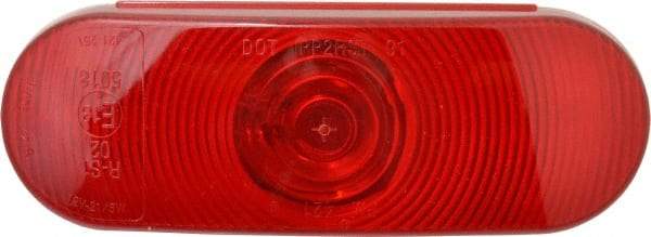 Peterson - 6-1/2" Long x 2-1/4" Wide, Red Lens & Reflector - Plastic, 12 Volt - A1 Tooling