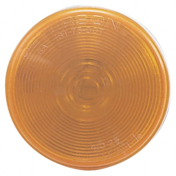 Lens & Reflectors; Reflector Type: Reflector; Replacement Lens; Voltage: 12; Overall Thickness: 2.06 in; 52 mm; Material: Plastic; Color: Red; Reflector Shape: Round; Mount Type: Grommet; Standards: D.O.T.; California Proposition 65; Diameter (Inch): 4-1/