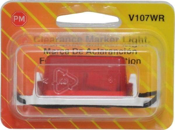 Peterson - 2-3/4" Long x 1" Wide, Red Lens & Reflector - Plastic, 12 Volt - A1 Tooling