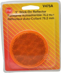 Peterson - 3" Diam, Amber Lens & Reflector - Plastic - A1 Tooling