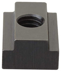 Gibraltar - 7/8-9 Tapped Through T Slot Nut - 1-5/16" Slot Width, 2 x 15/16" Base Width x Height, 2 x 1-1/4" OAL x Height - A1 Tooling