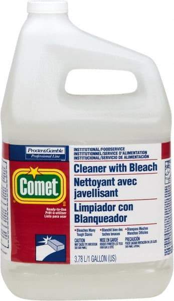 Comet USA LLC - 1 Gal Jug Liquid Bathroom Cleaner - Unscented Scent, Disinfectant, General Purpose Cleaner - A1 Tooling