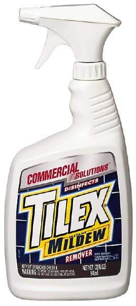 Tilex - 32 oz Spray Bottle Liquid Bathroom Cleaner - Unscented Scent, Mold & Mildew Cleaner - A1 Tooling