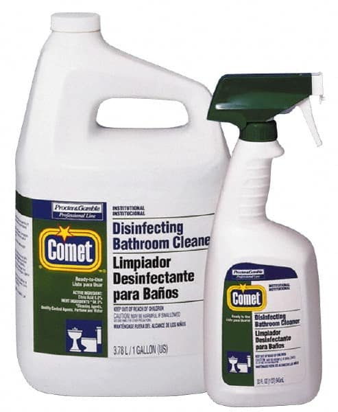 Comet USA LLC - 1 Gal Jug Liquid Bathroom Cleaner - Citrus Scent, Disinfectant, General Purpose Cleaner - A1 Tooling