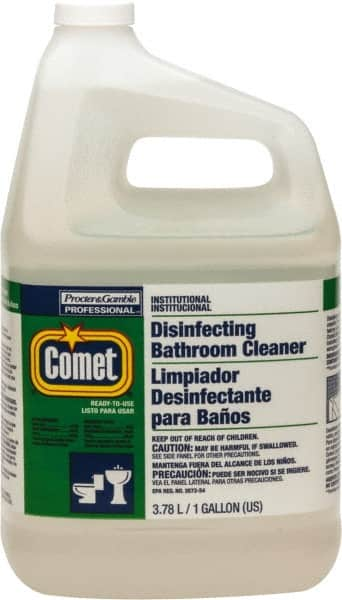 Comet USA LLC - 1 Gal Jug Liquid Bathroom Cleaner - Pleasant Scent, Disinfectant, General Purpose Cleaner - A1 Tooling