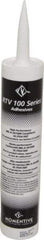 Momentive Performance Materials - 10.1 oz Tube White RTV Silicone Joint Sealant - 204.44°F Max Operating Temp, 20 min Tack Free Dry Time, 24 hr Full Cure Time, Series RTV100 - A1 Tooling