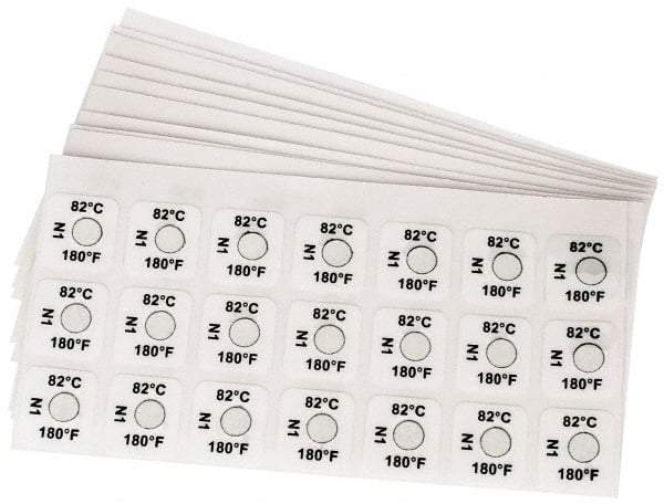 Tempil - 38°C Temp Indicating Label - 1 Rating - A1 Tooling