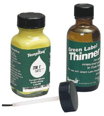 Tempil - 1,200°F Temp Indicating Liquid - 2 Ounce Container, 649°C - A1 Tooling