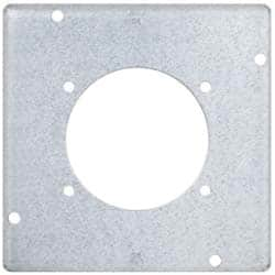 Cooper Crouse-Hinds - Electrical Outlet Box Steel Square Surface Cover - A1 Tooling