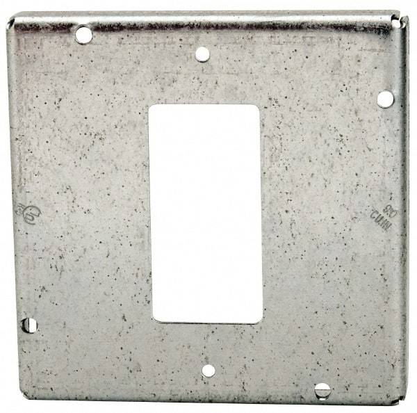 Cooper Crouse-Hinds - Electrical Outlet Box Steel Square Surface Cover - A1 Tooling