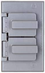 Cooper Crouse-Hinds - Electrical Outlet Box Aluminum Weatherproof Cover - Includes Gasket - A1 Tooling